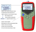 gaussmetre teslametre sonde effet hall mesure champ magnetique